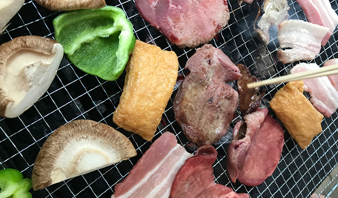 家族BBQ